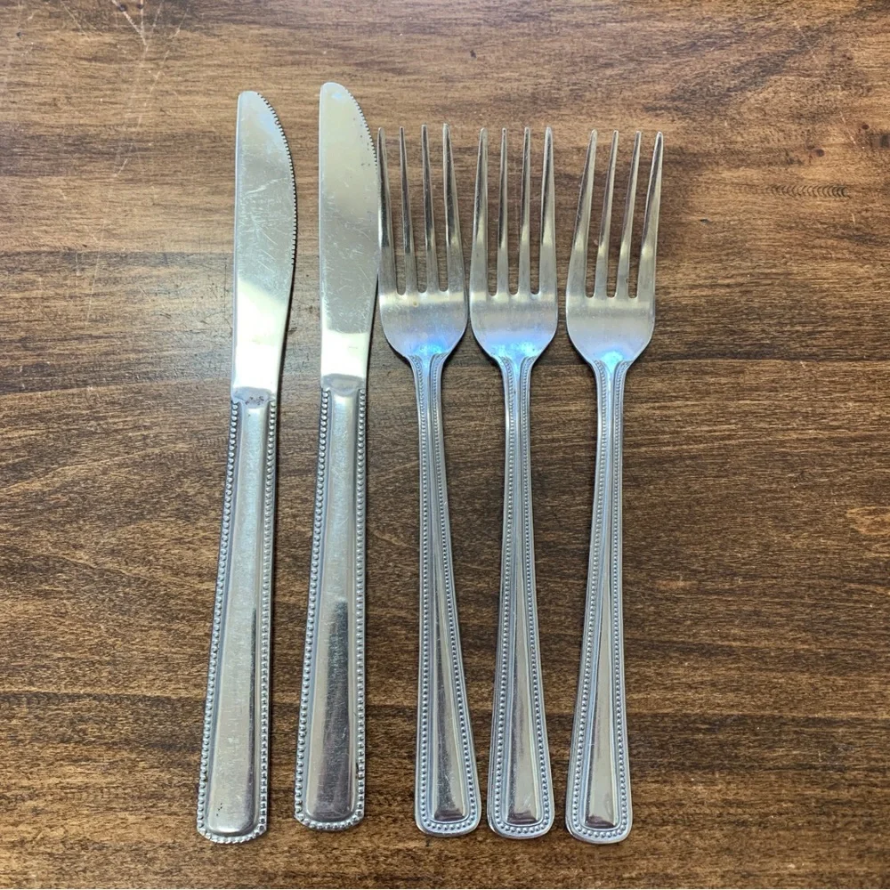 3/$20 three forks, two knives